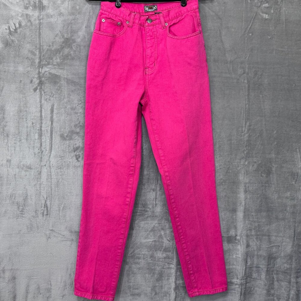 The Limited Pink High Rise Jeans Sz 8 100% Cotton Vintage Denim